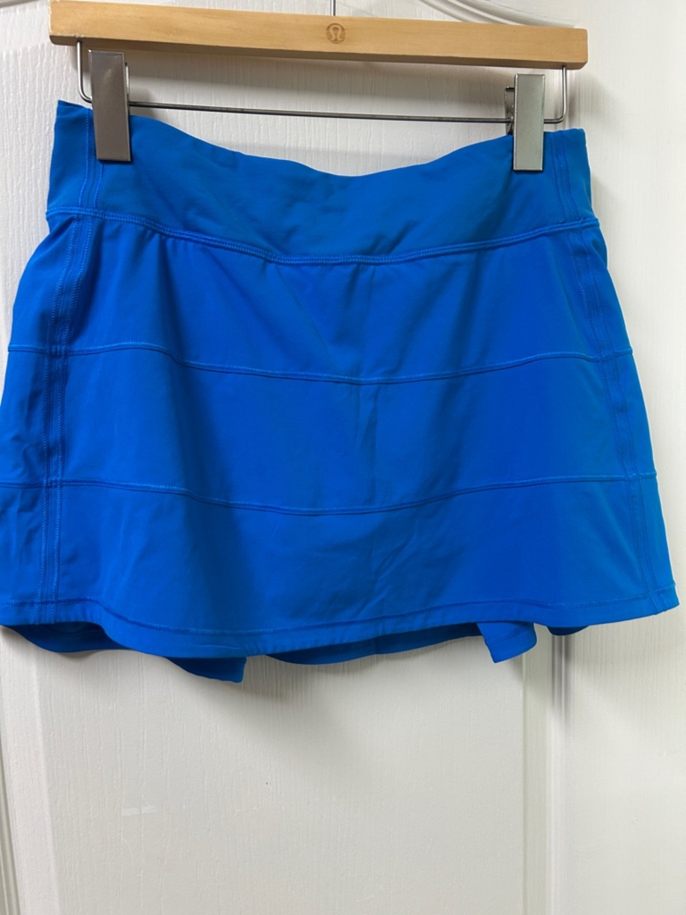 lululemon athletica Pace Rival Electric Blue Tennis Skort Long